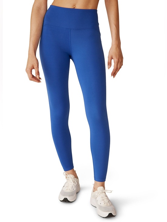 Beyond Yoga Pants - Beyond Yoga Power Beyond Strive High Waist Midi Legging Marine Blue